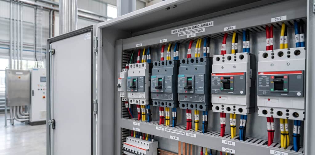 Tablero eléctrico- estudio de corto circuito