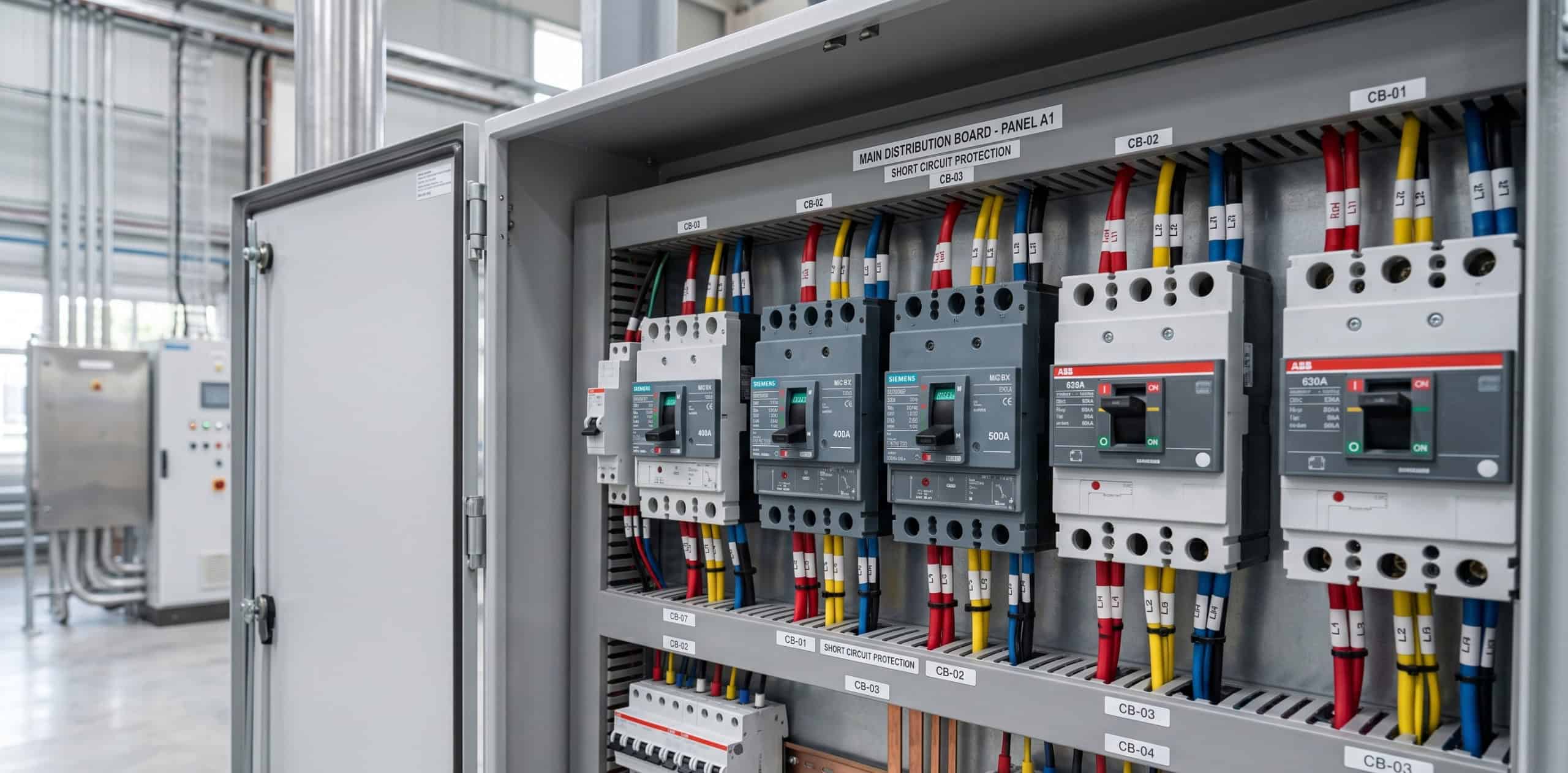 Tablero eléctrico- estudio de corto circuito